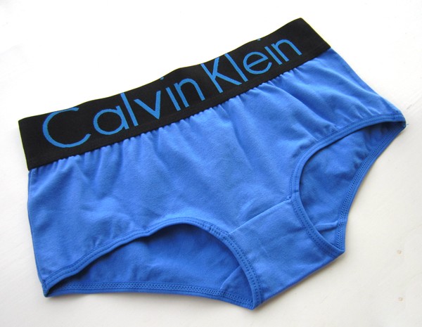 Boxer Calvin Klein Mujer Steel Negro Azul - Haga un click en la imagen para cerrar