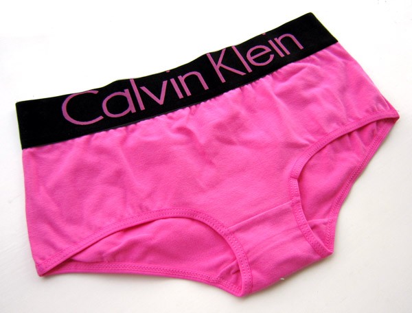 Boxer Calvin Klein Mujer Steel Negro Rosa - Haga un click en la imagen para cerrar