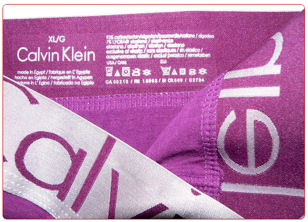 Slip Calvin Klein Hombre Steel Blateado Violeta - Haga un click en la imagen para cerrar