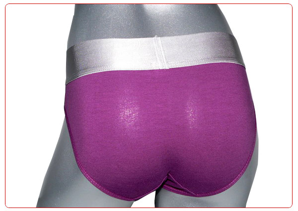 Slip Calvin Klein Mujer Steel Blateado Violeta - Haga un click en la imagen para cerrar