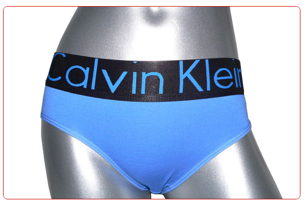 Slip Calvin Klein Mujer Steel Negro Azul - Haga un click en la imagen para cerrar