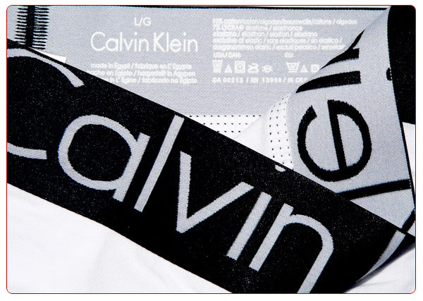 Slip Calvin Klein Mujer Steel Negro Blanco - Haga un click en la imagen para cerrar