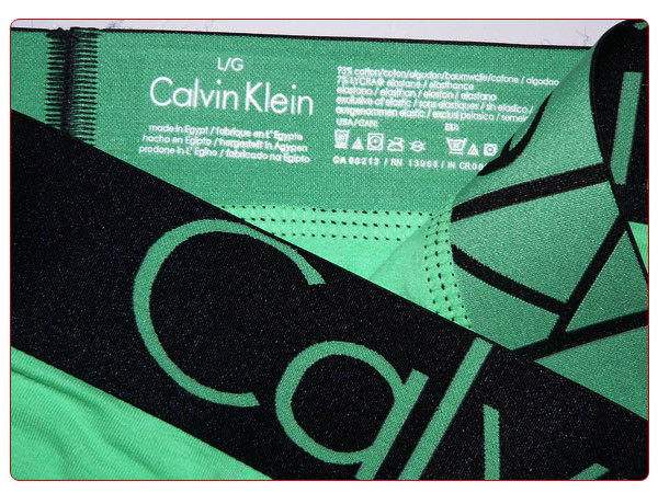 Slip Calvin Klein Mujer Steel Negro Verde - Haga un click en la imagen para cerrar